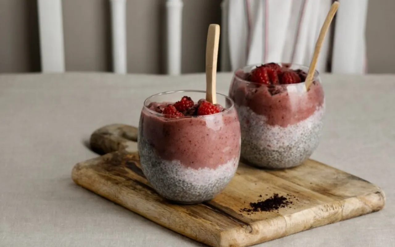 Pudim de Chia com Cacau: Saudável, Rico em Fibras e Sem Açúcar