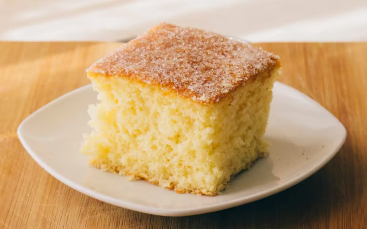 Receita de Bolo de Fubá Fofinho Sem Glúten e Lactose