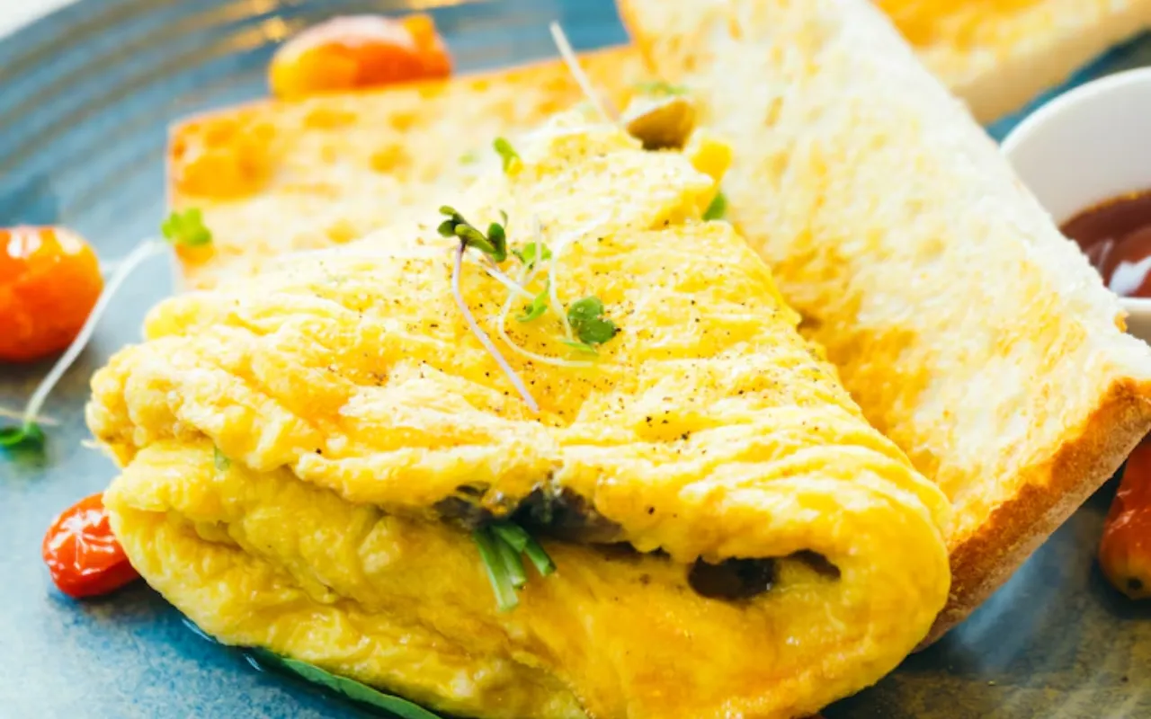 Omelete Nutritiva Sem Leite: Um Café da Manhã Completo e Saboroso