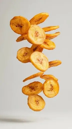 Chips de Banana Assados
