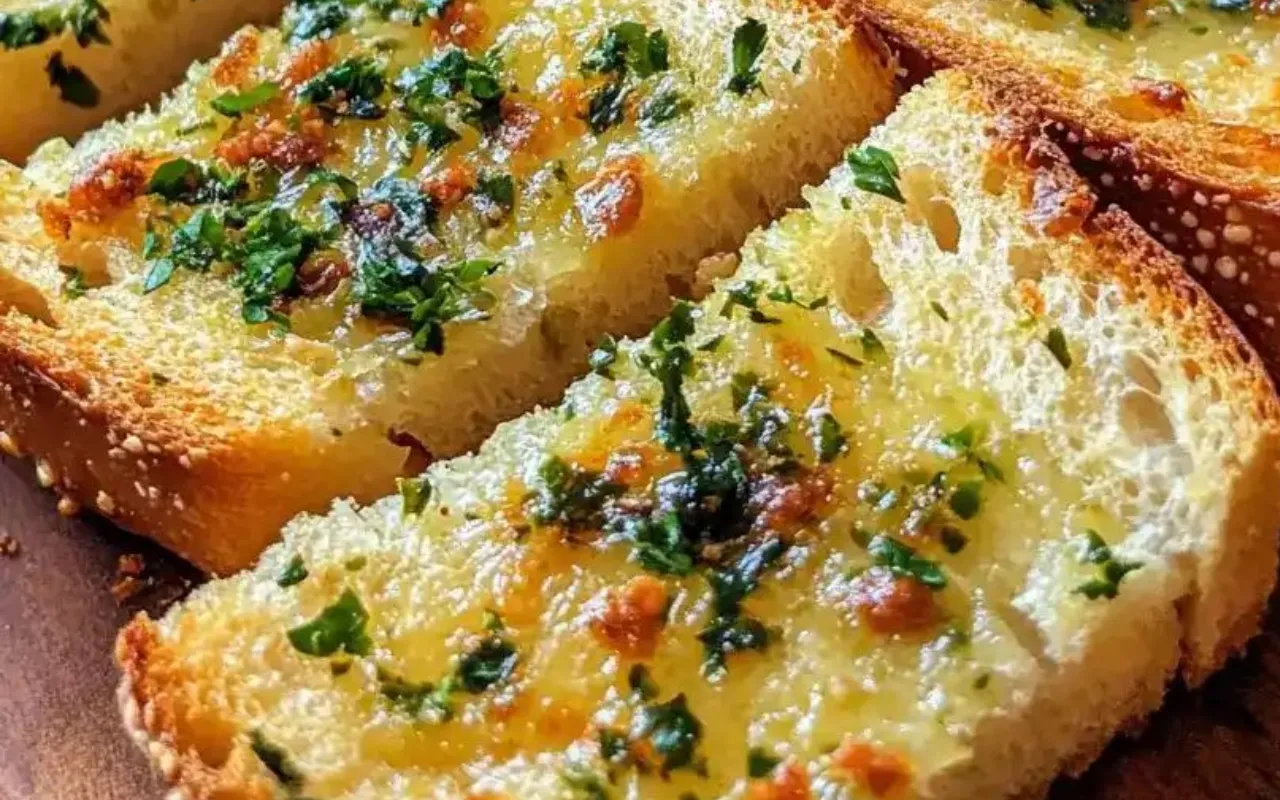 Pão de Alho Crocante com Recheio Cremoso (Estilo Churrasco)