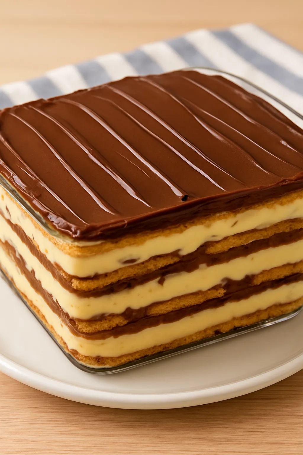 Receita de Pavê de Chocolate Cremoso