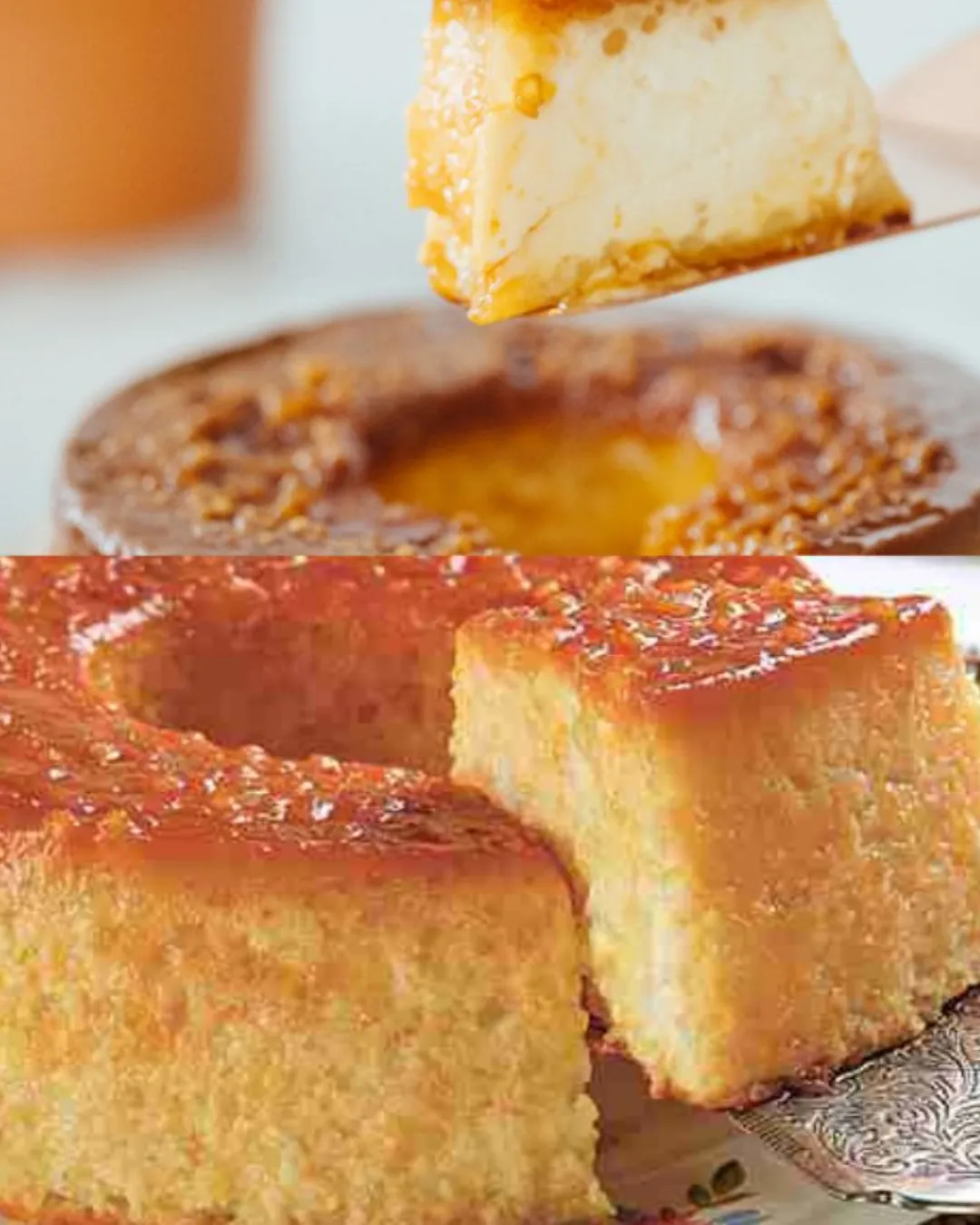 Pudim Gourmet de Leite Ninho com Calda de Caramelo